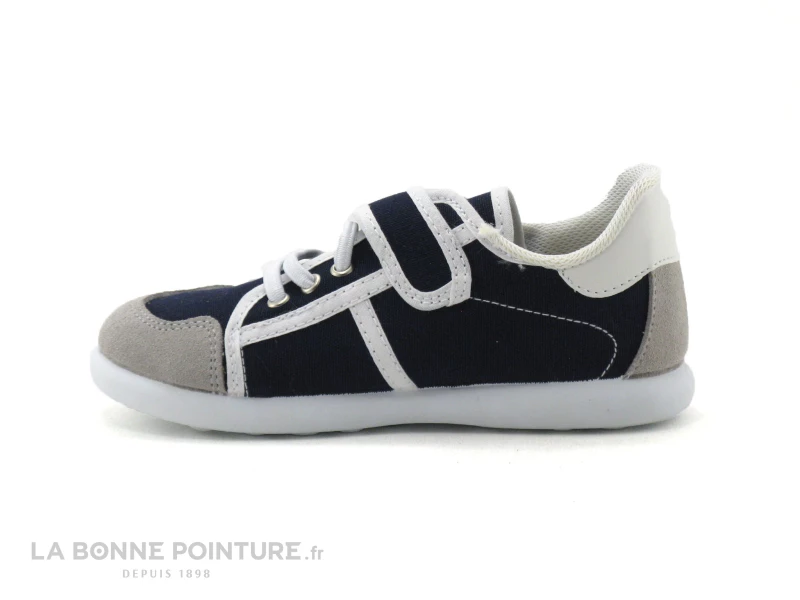 Le moins cher 👏 Enfant Batilas 394 001 - Basket GARCON Toile Bleu Marine Avec Scratch 🌟 2 Le moins cher 👏 Enfant Batilas 394 001 - Basket GARCON Toile Bleu Marine Avec Scratch 🌟 – Image 2