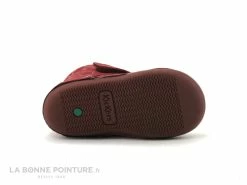 Acheter ❤️ Bébé Kickers SABIO Bordeaux Argent - 879022 - Chaussure BEBE Fille 👏 -Boutique Bellamy unnamed file 405