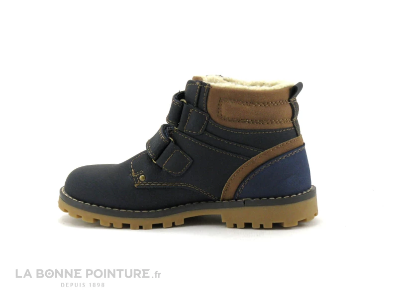 Offres 🌟 Enfant BM Footwear 2160106 Bleu Marine - 🥾 Boots GARCON 2 Velcros 🎉 2 Offres 🌟 Enfant BM Footwear 2160106 Bleu Marine - 🥾 Boots GARCON 2 Velcros 🎉 – Image 2