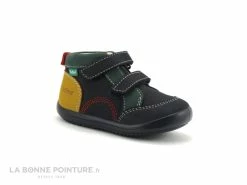 Top 10 🤩 Bébé Kickers KINOP - Marine Jaune Vert - 878660 - Chaussure Premiers Pas ⌛
