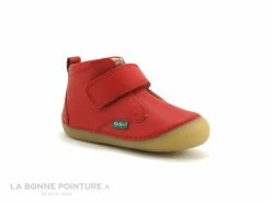 Sortie 🎉 Bébé Kickers SABIO Rouge - 584348 - Chaussure Montante Souple BEBE 😉 -Boutique Bellamy unnamed file 473