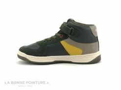 Le moins cher ✨ Enfant Kickers KICKALIEN Kaki Jaune Taupe - 910873 - 👟 Sneakers Montante 🤩 -Boutique Bellamy unnamed file 505