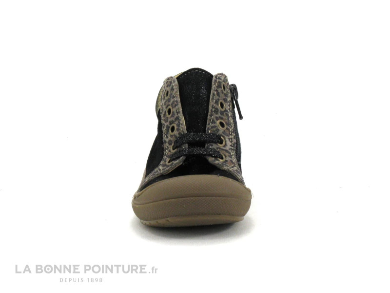 Nouveau 🌟 Bébé Bopy JEANETTE Noir - Chaussure Montante Premiers Pas Fille 😀 2 Nouveau 🌟 Bébé Bopy JEANETTE Noir - Chaussure Montante Premiers Pas Fille 😀 – Image 2