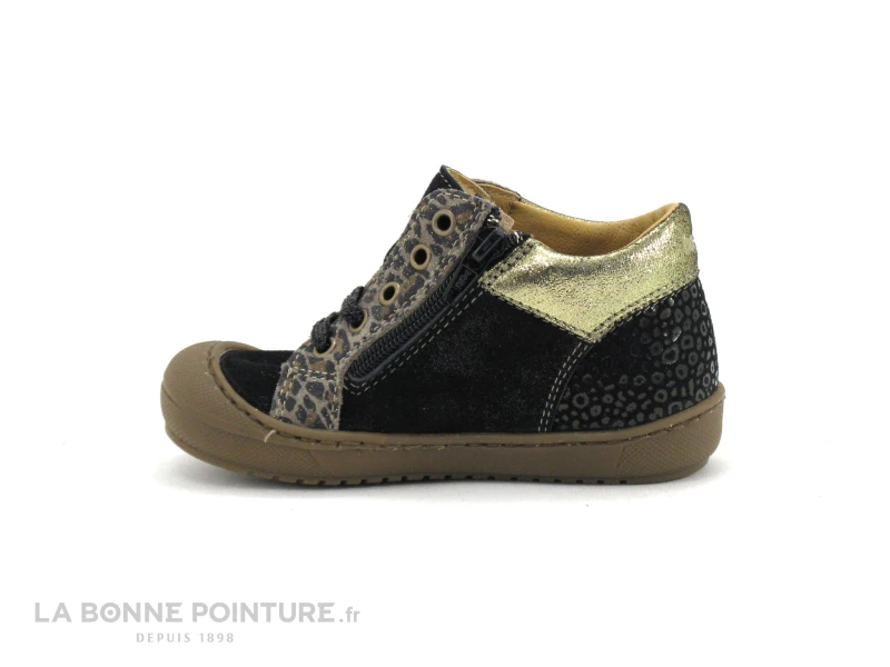 Nouveau 🌟 Bébé Bopy JEANETTE Noir - Chaussure Montante Premiers Pas Fille 😀 3 Nouveau 🌟 Bébé Bopy JEANETTE Noir - Chaussure Montante Premiers Pas Fille 😀 – Image 3