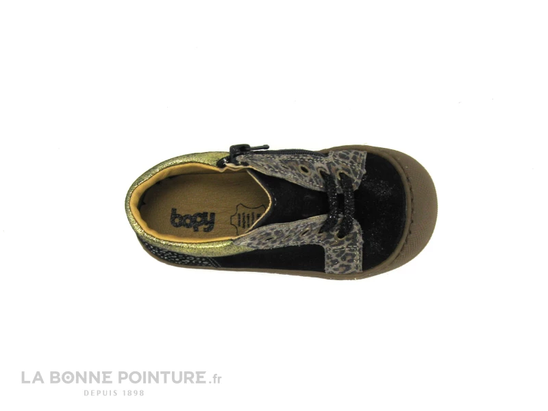 Nouveau 🌟 Bébé Bopy JEANETTE Noir - Chaussure Montante Premiers Pas Fille 😀 6 Nouveau 🌟 Bébé Bopy JEANETTE Noir - Chaussure Montante Premiers Pas Fille 😀 – Image 6