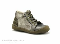 Budget ✨ Bébé Bopy JEANNE Bronze - Contrefort Leopard - 🥾 Boots BEBE Fille 💯