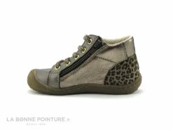 Budget ✨ Bébé Bopy JEANNE Bronze - Contrefort Leopard - 🥾 Boots BEBE Fille 💯 -Boutique Bellamy unnamed file 659