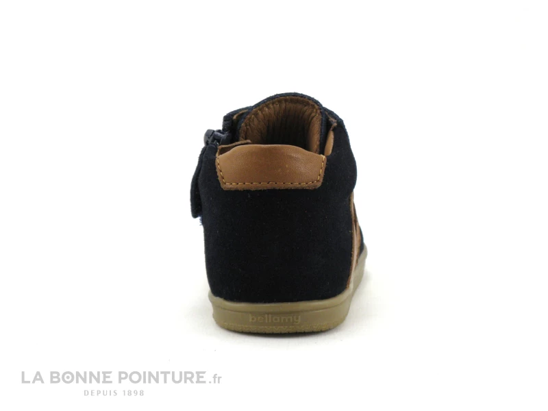 Grosses soldes đ BĂ©bĂ© Bellamy GIBUS Velours Marine - Basket Cuir BEBE GARCON đ 4 Grosses soldes đ BĂ©bĂ© Bellamy GIBUS Velours Marine - Basket Cuir BEBE GARCON đ â Image 4