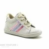 Remise 💯 Bébé Bellamy RAFA Blanc Brillant - Basket Montante Fille Premiers Pas 🔥