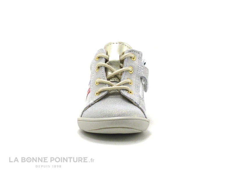 Remise 💯 Bébé Bellamy RAFA Blanc Brillant - Basket Montante Fille Premiers Pas 🔥 2 Remise 💯 Bébé Bellamy RAFA Blanc Brillant - Basket Montante Fille Premiers Pas 🔥 – Image 2