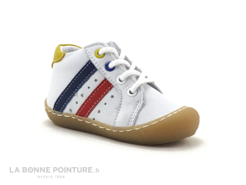 Vente flash 😀 Bébé Bellamy SILVIN Blanc Casse - 046006 - Chaussure Montante BEBE 😀 1 Vente flash 😀 Bébé Bellamy SILVIN Blanc Casse - 046006 - Chaussure Montante BEBE 😀