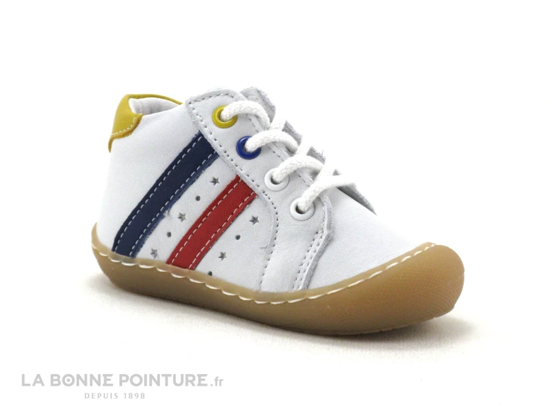 Vente flash 😀 Bébé Bellamy SILVIN Blanc Casse - 046006 - Chaussure Montante BEBE 😀 5 Vente flash 😀 Bébé Bellamy SILVIN Blanc Casse - 046006 - Chaussure Montante BEBE 😀 – Image 5