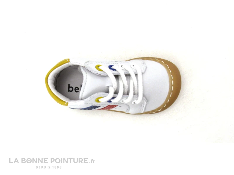 Vente flash 😀 Bébé Bellamy SILVIN Blanc Casse - 046006 - Chaussure Montante BEBE 😀 6 Vente flash 😀 Bébé Bellamy SILVIN Blanc Casse - 046006 - Chaussure Montante BEBE 😀 – Image 6