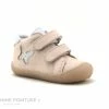 Tout neuf 🔔 Bébé Bellamy STELLA Rose 036001 - Chaussure Montante Fille - 2 Velcros ✨