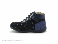Top 10 🧨 Bébé Kickers BONZIP-2 - 879058 - Marine Imprime - Chaussure Montante BEBE 🔥 -Boutique Bellamy unnamed file 748