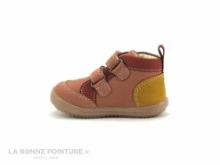 Meilleure affaire 😉 Bébé Kickers KINOP Rose Rouge Jaune - 878660 - 🥾 Boots Fille 2 Velcros 🧨 -Boutique Bellamy unnamed file 755
