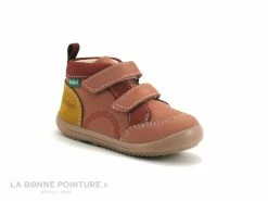 Meilleure affaire 😉 Bébé Kickers KINOP Rose Rouge Jaune - 878660 - 🥾 Boots Fille 2 Velcros 🧨 -Boutique Bellamy unnamed file 757