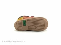 Meilleure affaire 😉 Bébé Kickers KINOP Rose Rouge Jaune - 878660 - 🥾 Boots Fille 2 Velcros 🧨 -Boutique Bellamy unnamed file 759