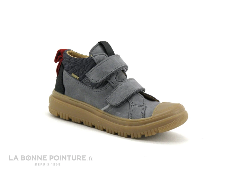 Nouveau 🧨 Enfant Bopy VESUVEL Gris - 2 Velcro - 🥾 Boots Garçon 👏 5 Nouveau 🧨 Enfant Bopy VESUVEL Gris - 2 Velcro - 🥾 Boots Garçon 👏 – Image 5