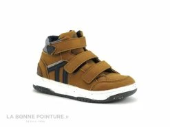 Bon marché 👏 Alma Planete ECKOS 3 V Camel - Basket Montante Enfant 3 Scratches 🛒