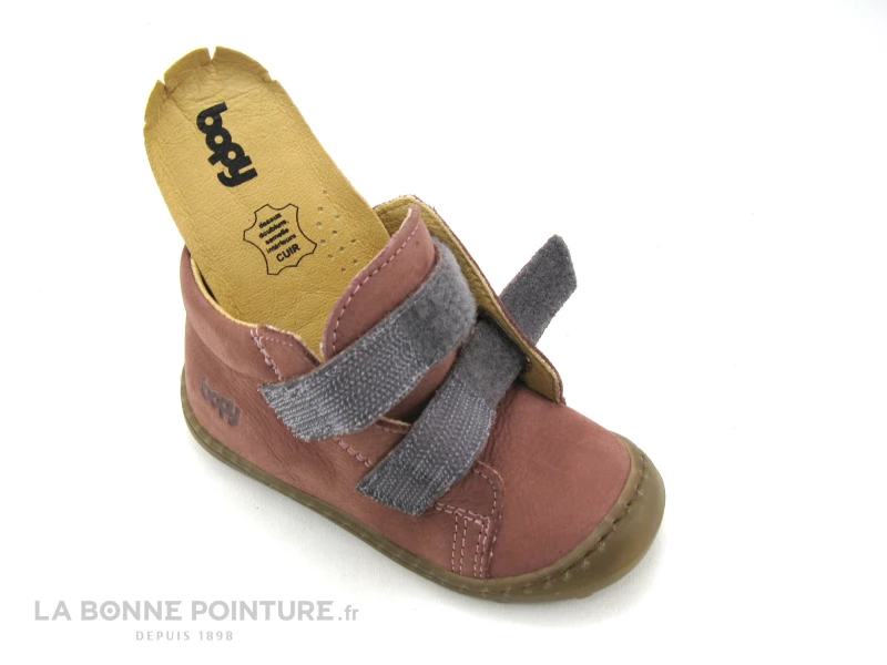 Bon marché ⭐ Bébé Bopy JAMEL Rose - Velcro - Chaussure Montante BEBE Fille 🎉 5 Bon marché ⭐ Bébé Bopy JAMEL Rose - Velcro - Chaussure Montante BEBE Fille 🎉 – Image 5