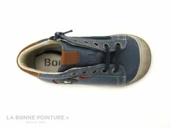 Remise 🔔 Bébé Bopy RUDIZIP Jean - Chaussure Montante GARCON Bleu - Camel ⌛ -Boutique Bellamy unnamed file 859