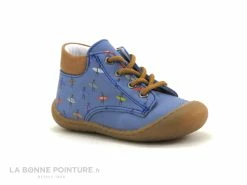 Le moins cher 🥰 Bébé Bellamy ELVIS Bleu Surfeur - Bottillon BEBE GARCON 😉