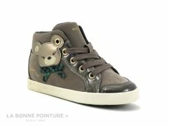 Top 10 🎉 Bébé Geox Kilwi B16D5C Smoke Grey - Basket Montante Fille 😍
