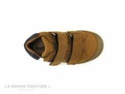 Meilleure vente ✔️ Bébé Bellamy GANKO Camel - Etoile - 🥾 Boots GARCON - 2 Brides Scratch 👍 -Boutique Bellamy unnamed file 927