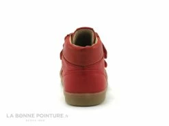 Nouveau 🎉 Enfant Telyoh Y00732-2911 Red - Bottillon Cuir Rouge - 2 Velcros 🤩 -Boutique Bellamy unnamed file 94